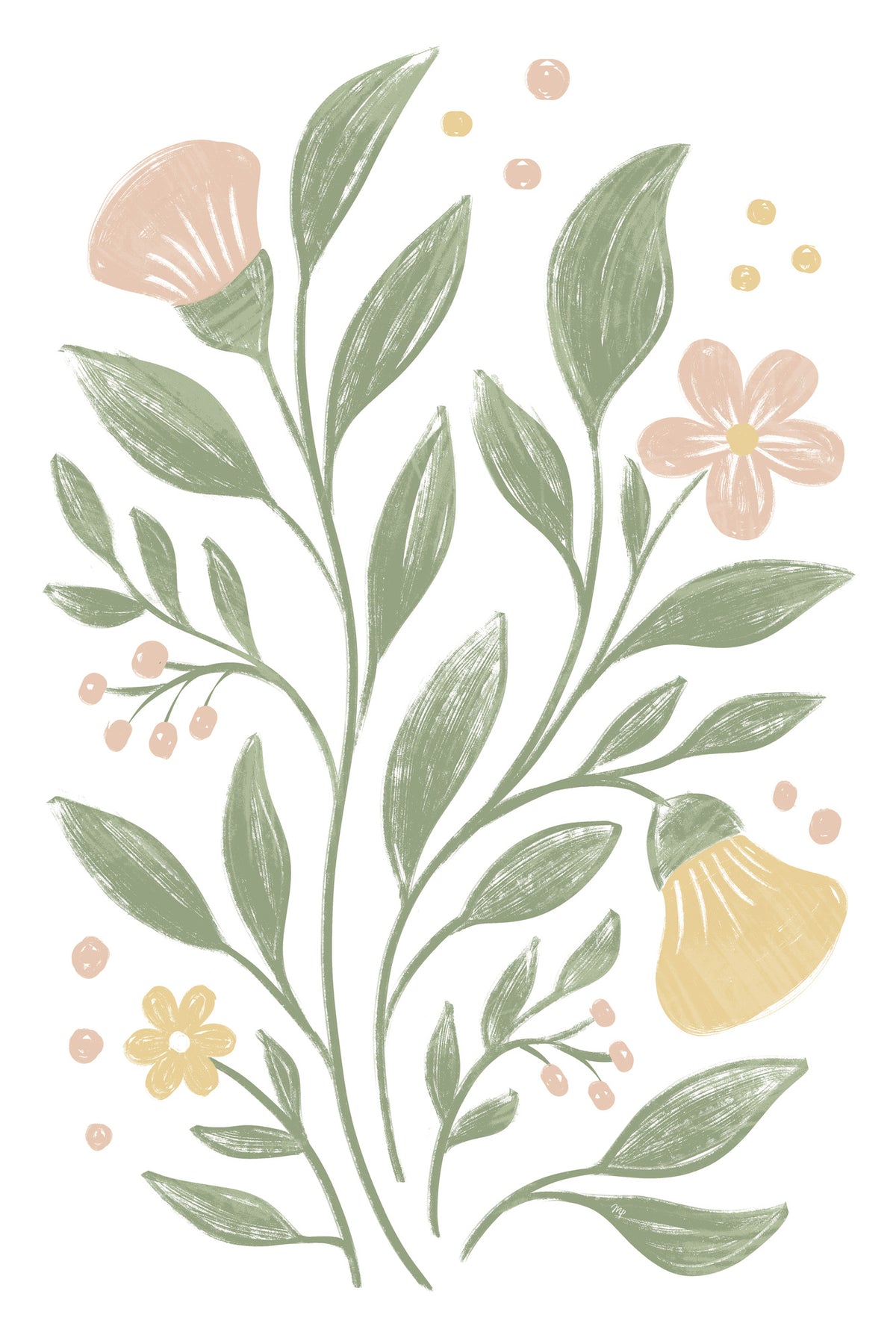 framedposter-print-growing-flowers