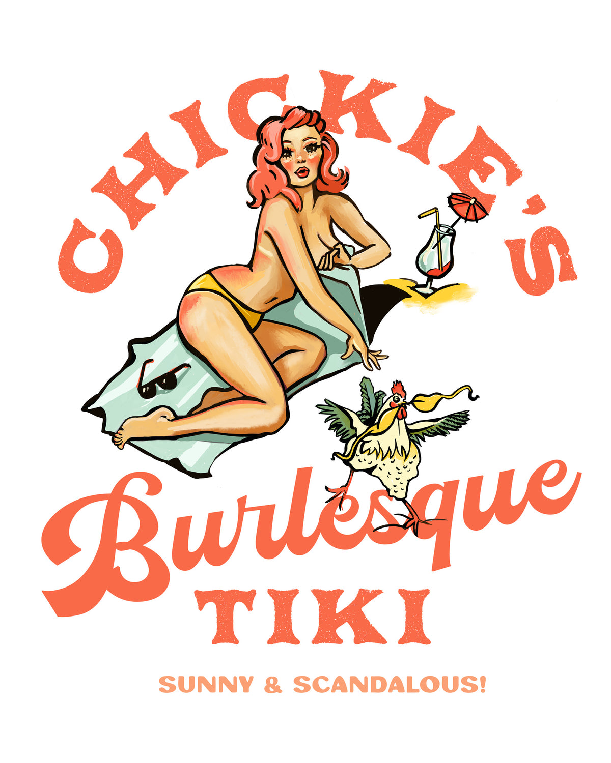 framedposter-print-chickie039s-burlesque-tiki-bar-beach-pinup-art