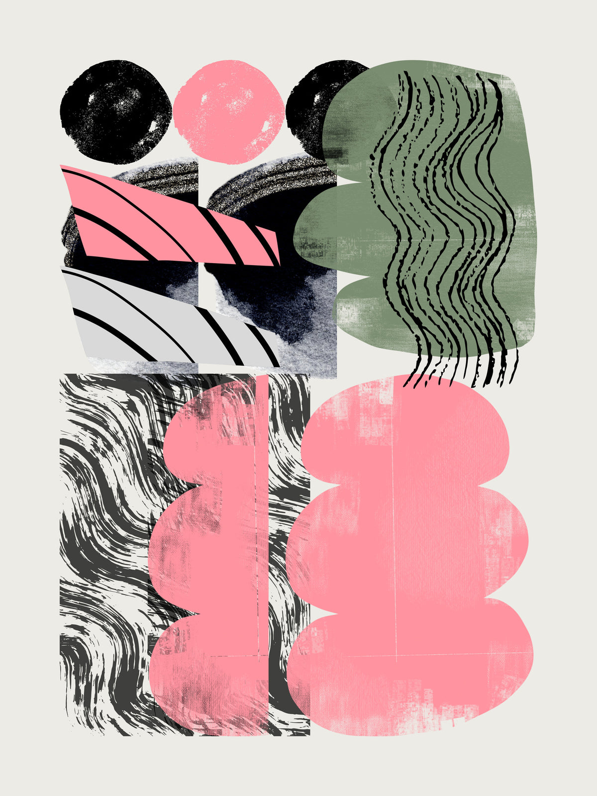 acrylic-print-abstract-shape-collage-in-pink