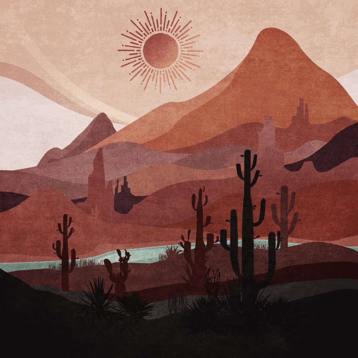 aluminium-print-desert-sunscape