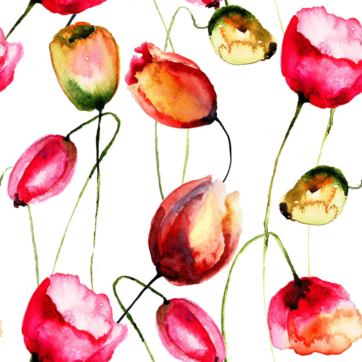 4-piece-acrylic-print-painting-the-tulips