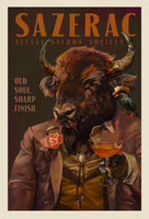 poster-print-buffalo-drinking-sazerac-cocktail-alcohol-amp-liquor-bar-art