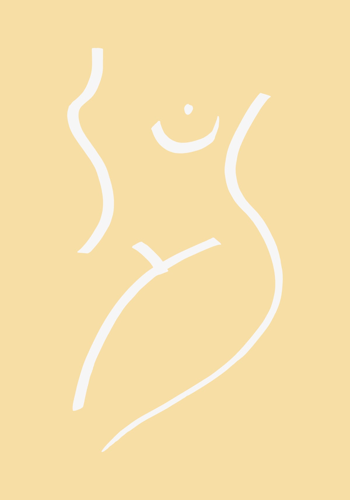 aluminium-print-nude-yellow
