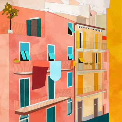poster-print-little-italy-houses
