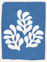 aluminium-print-white-leaf-shape