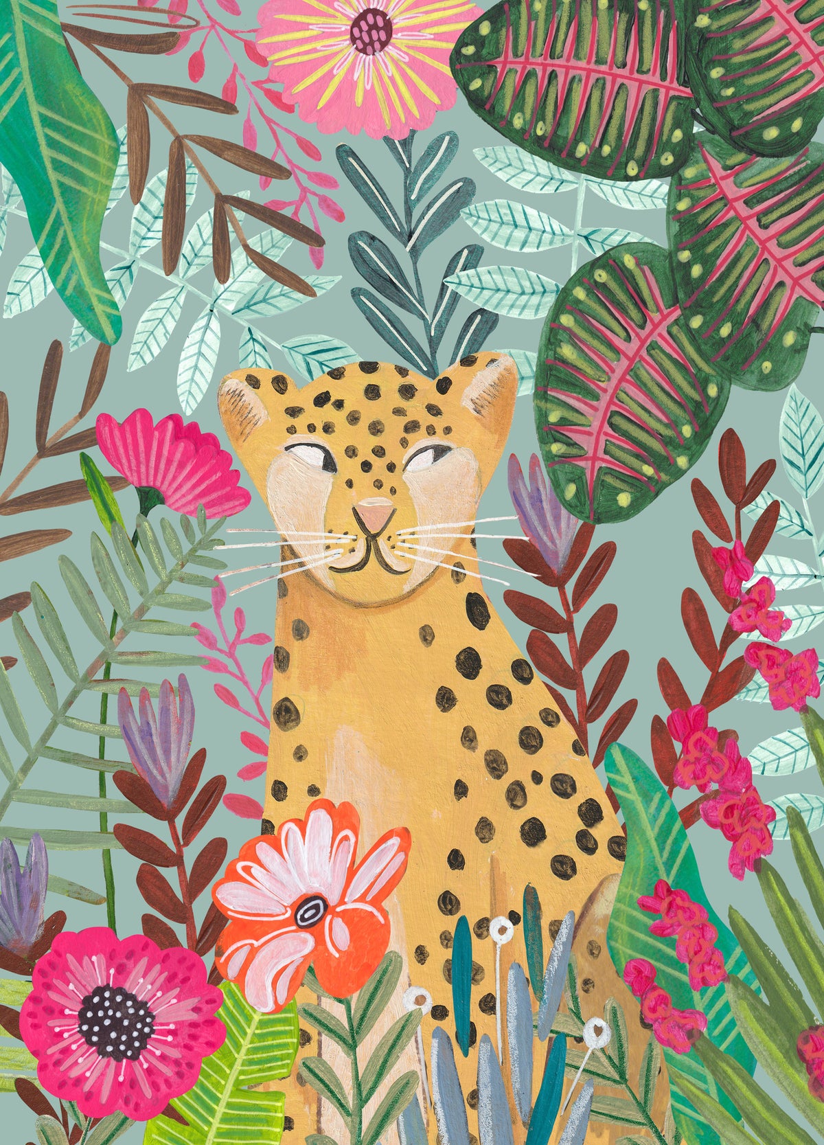 aluminium-print-leopard-in-the-jungle