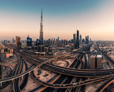 poster-print-dubai-skyline-panorama
