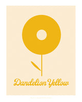 framedposter-print-pandc-dandelionyellow