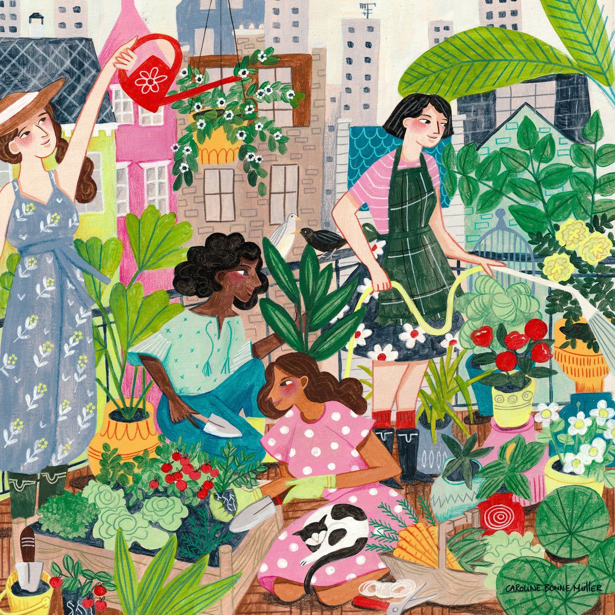 canvas-print-urban-gardening-in-the-city