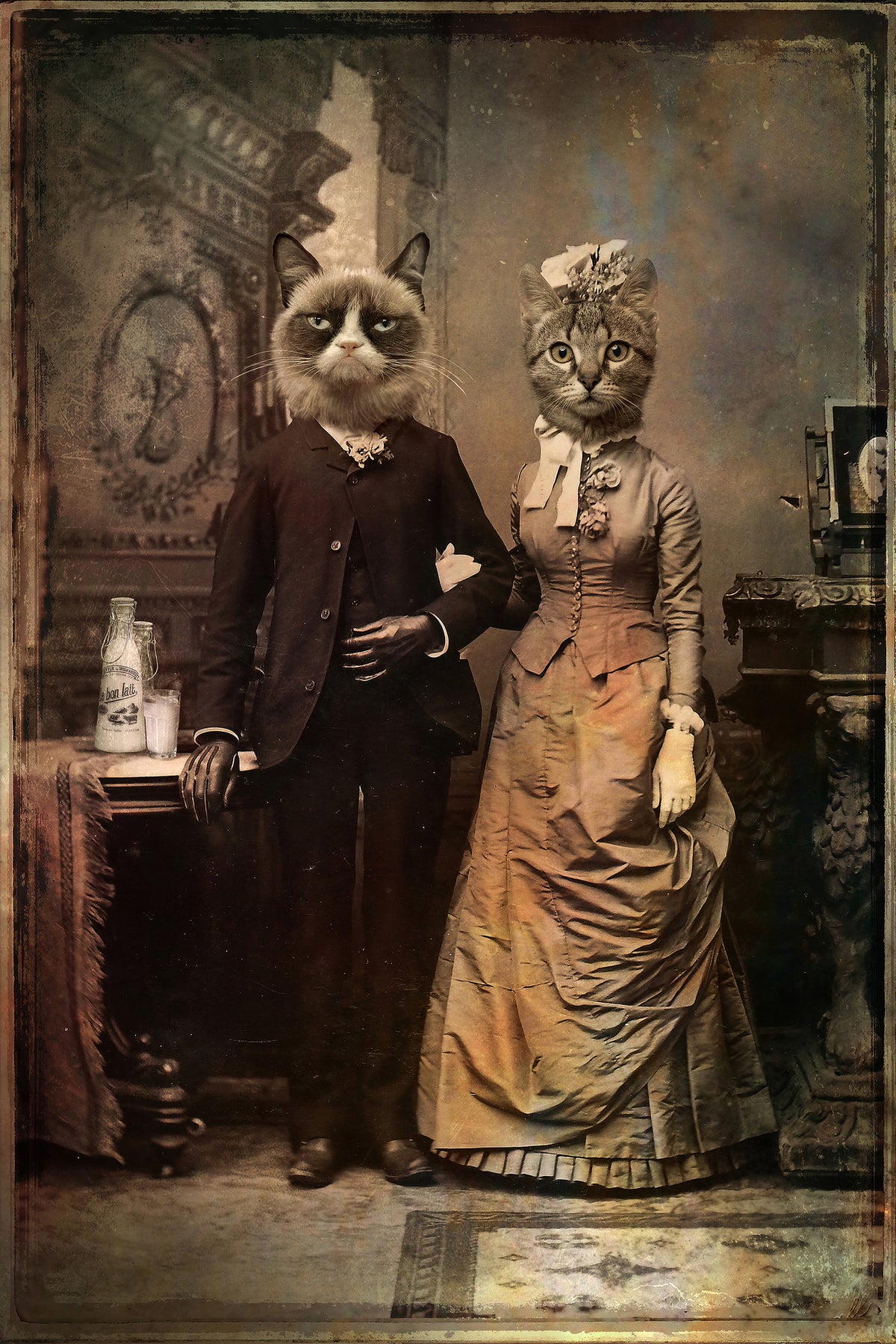 canvas-print-cat-couple-x