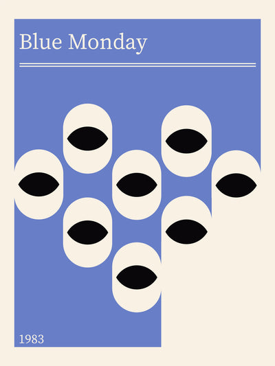 poster-print-blue-monday-abstract-retro