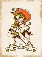 poster-print-sippin-on-sin-cute-amp-sassy-cowgirl-art