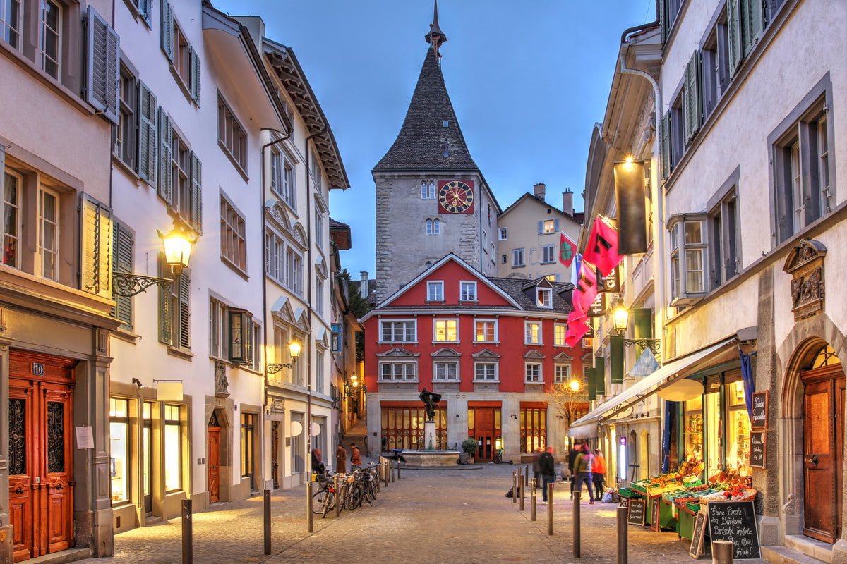 poster-print-picturesque-alleyways-in-the-twilight