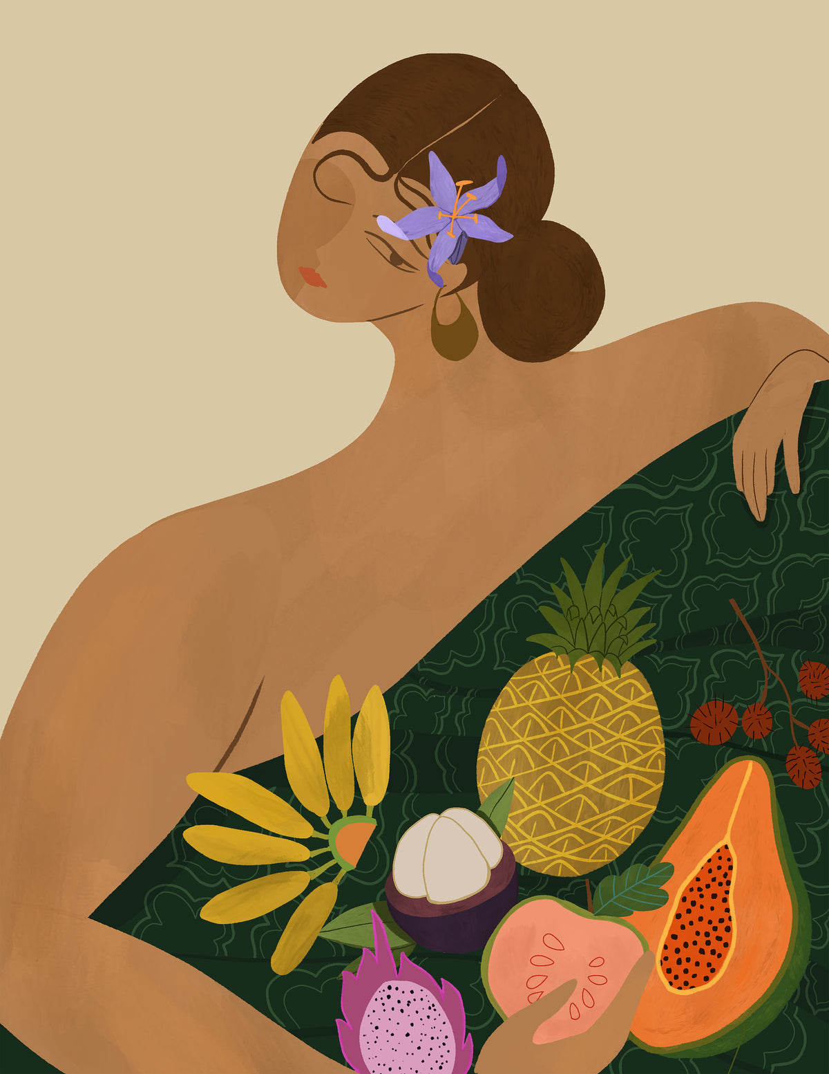 acrylic-print-fruit-seller