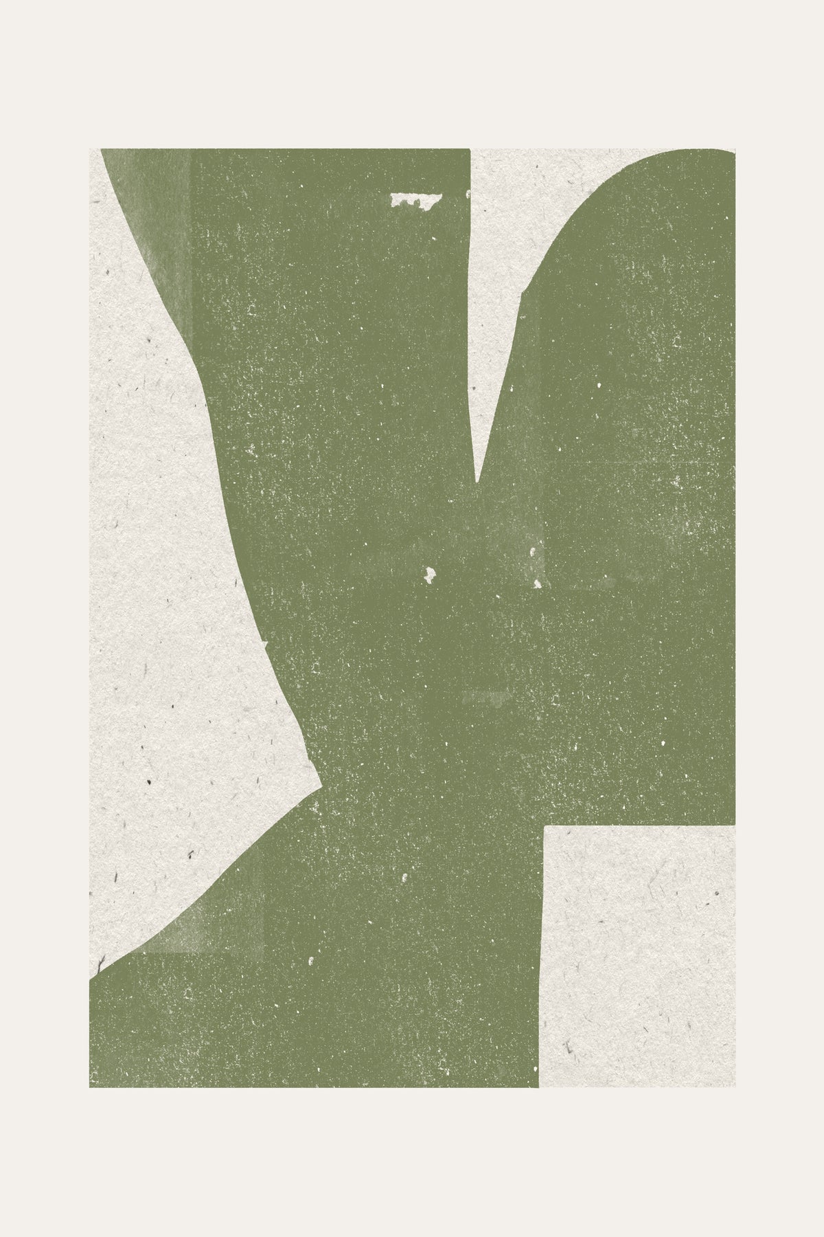 aluminium-print-green-abstract-form