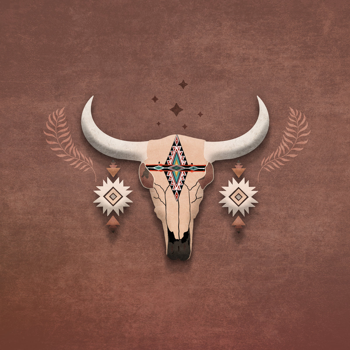 acrylic-print-desert-spirit-skull