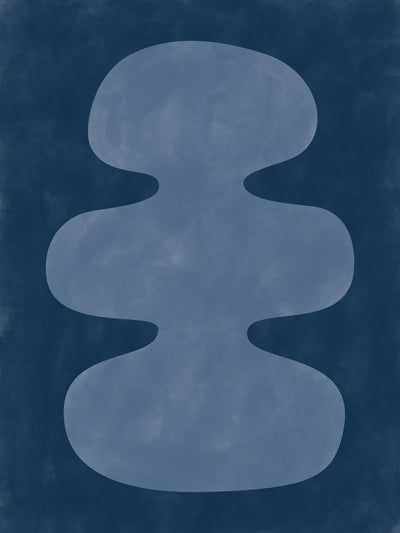 poster-print-blue-silhouette-form