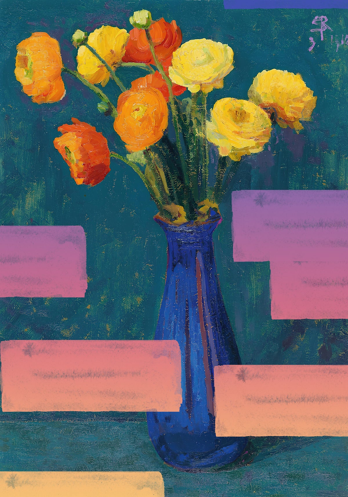 framedcanvas-print-abstract-flowers