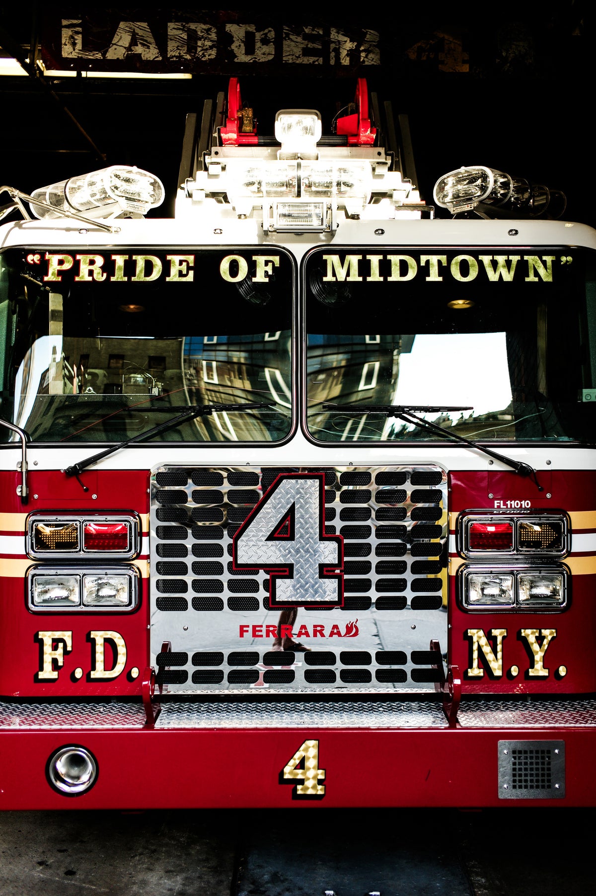 aluminium-print-new-york-city-fire-truck