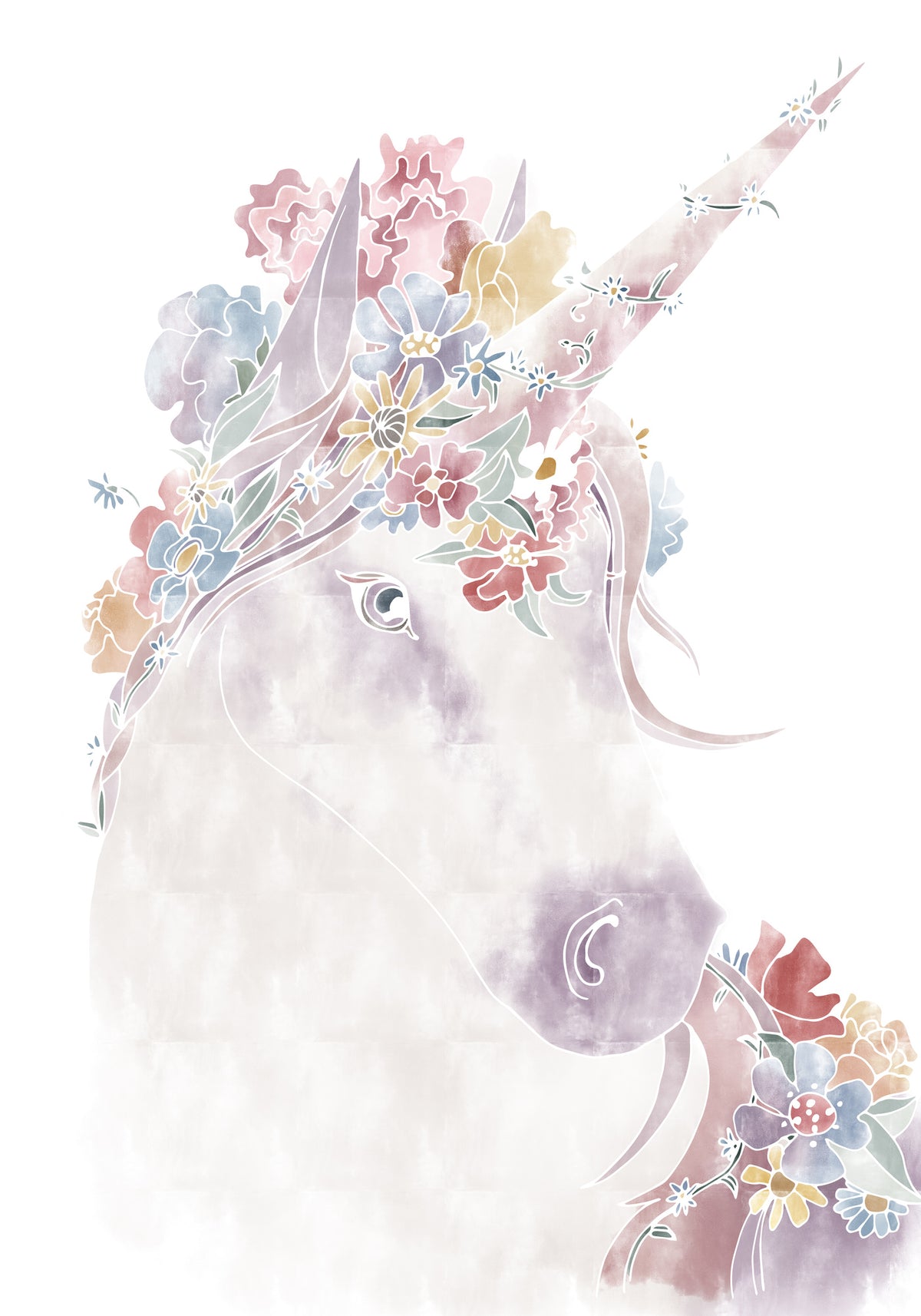 poster-print-unicorn-floral