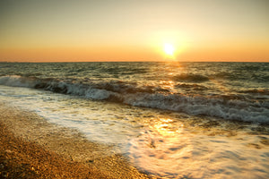 aluminium-print-sunset-at-sea
