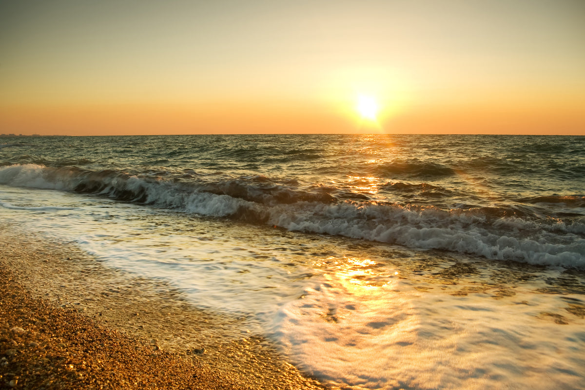 aluminium-print-sunset-at-sea