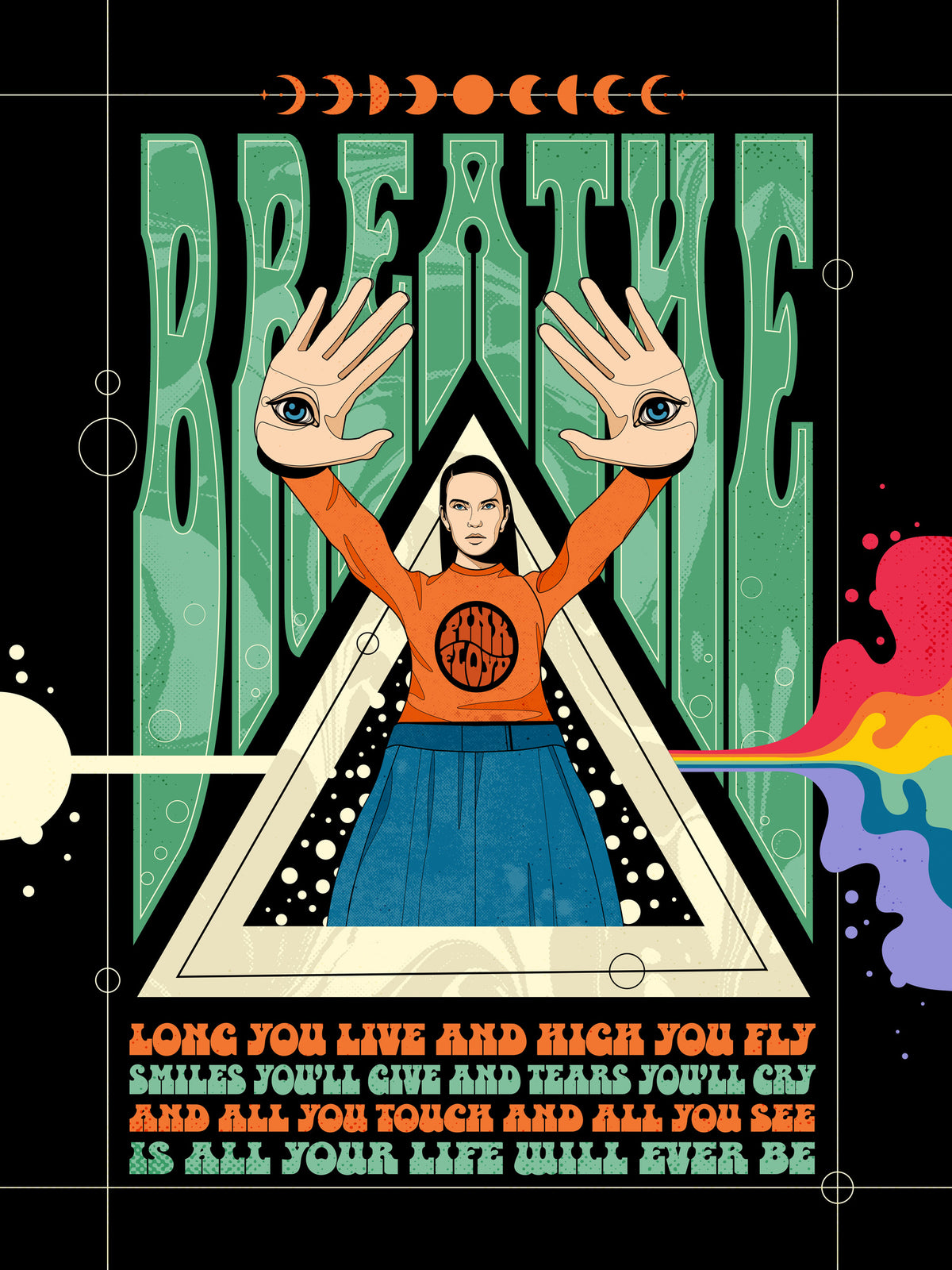 framedposter-print-breathe-lyrics-psychedelic