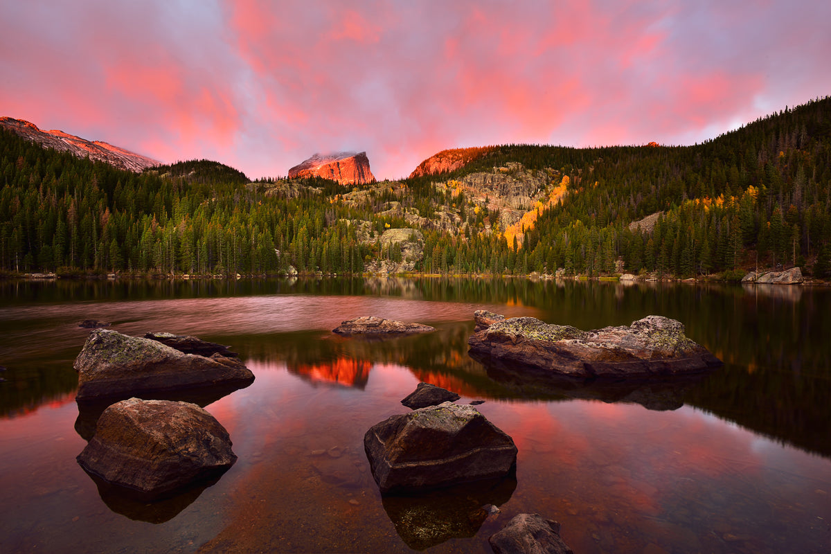 aluminium-print-bear-lake-sunrise