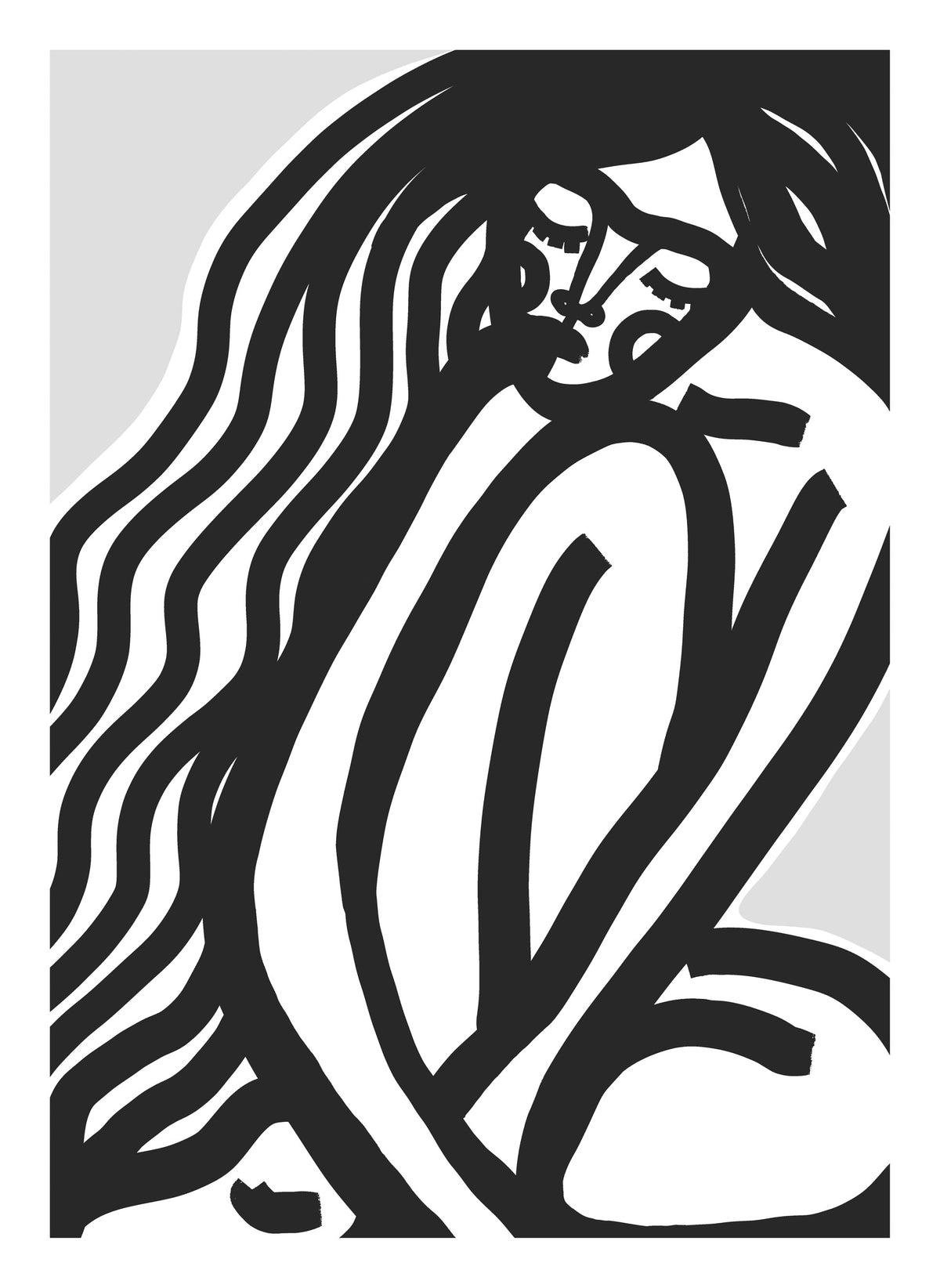 framedposter-print-flowing-contours