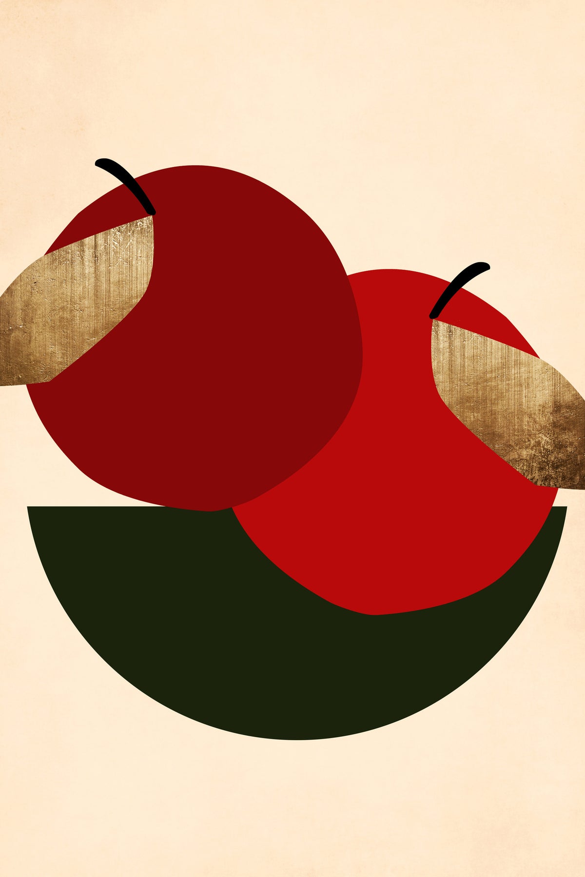 canvas-print-two-red-apples