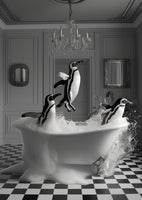 framedposter-print-penguin-party