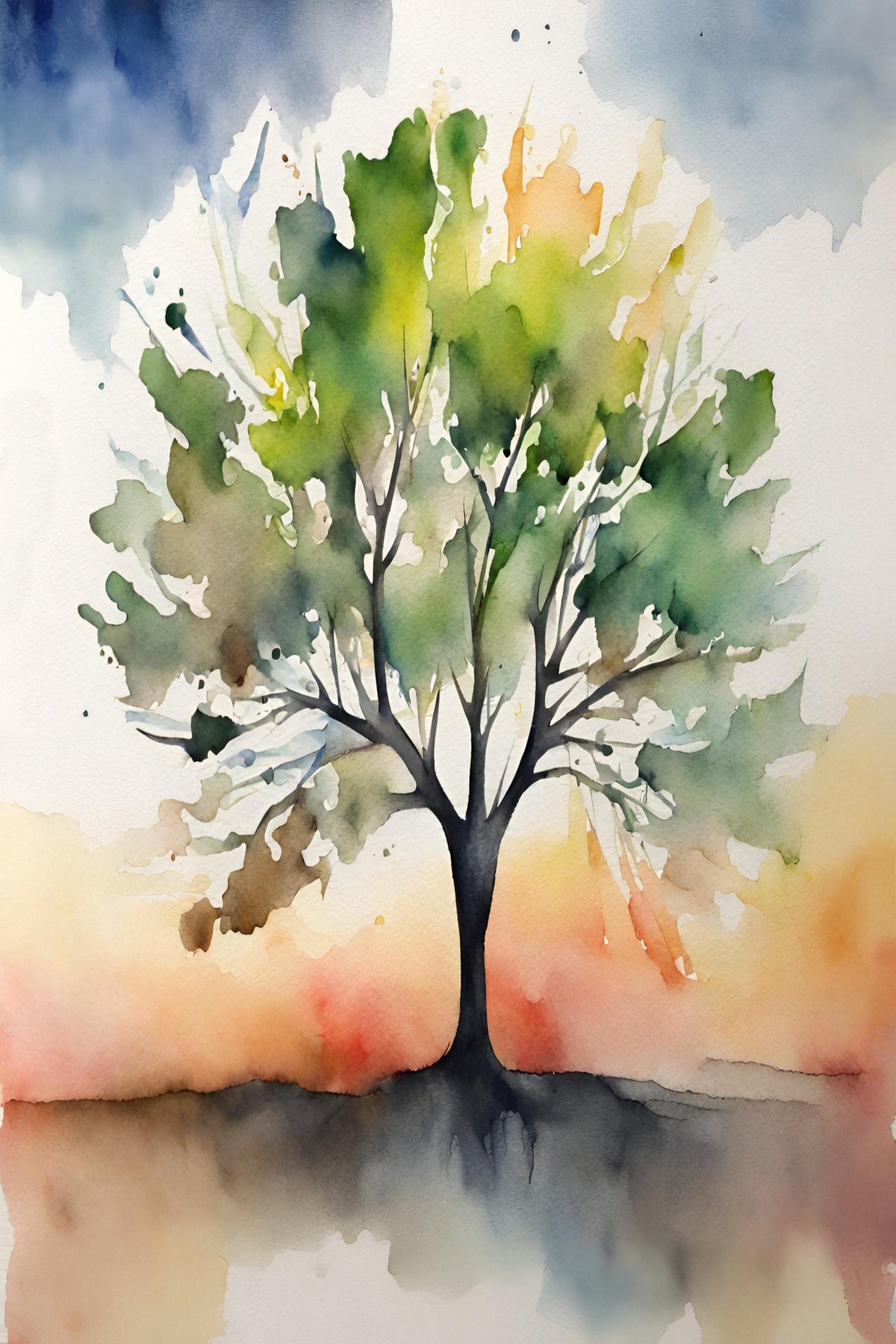 framedposter-print-tree-of-colour