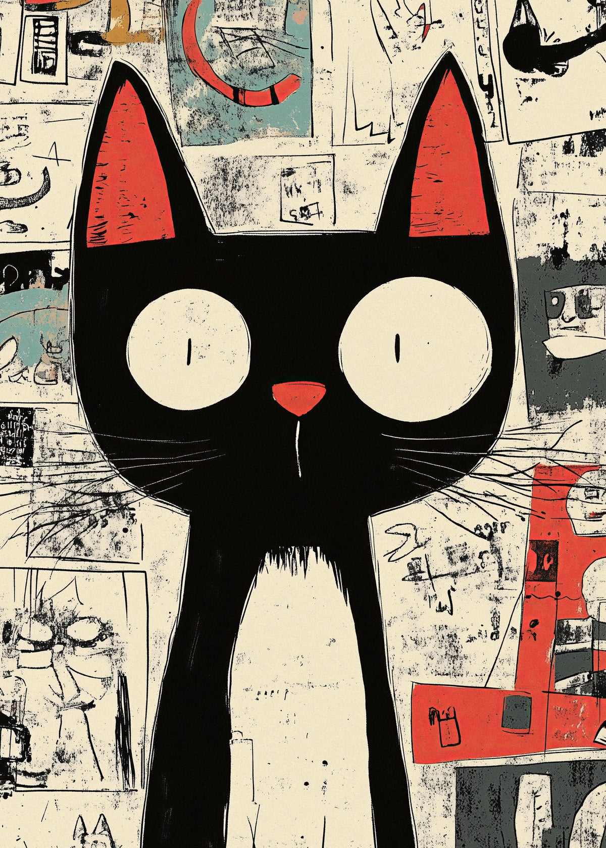 aluminium-print-surprised-cat