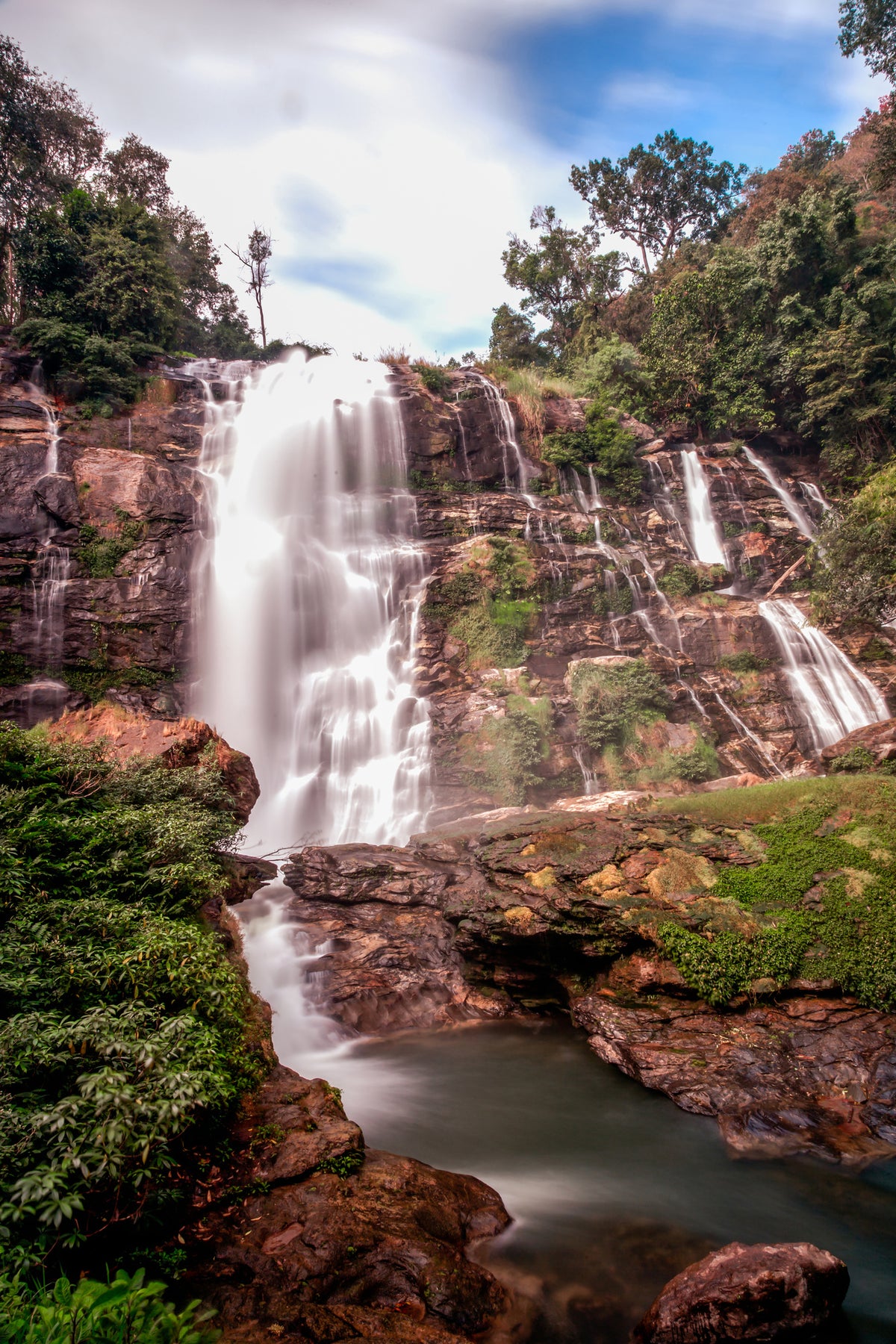 acrylic-print-waterfall-in-thailand