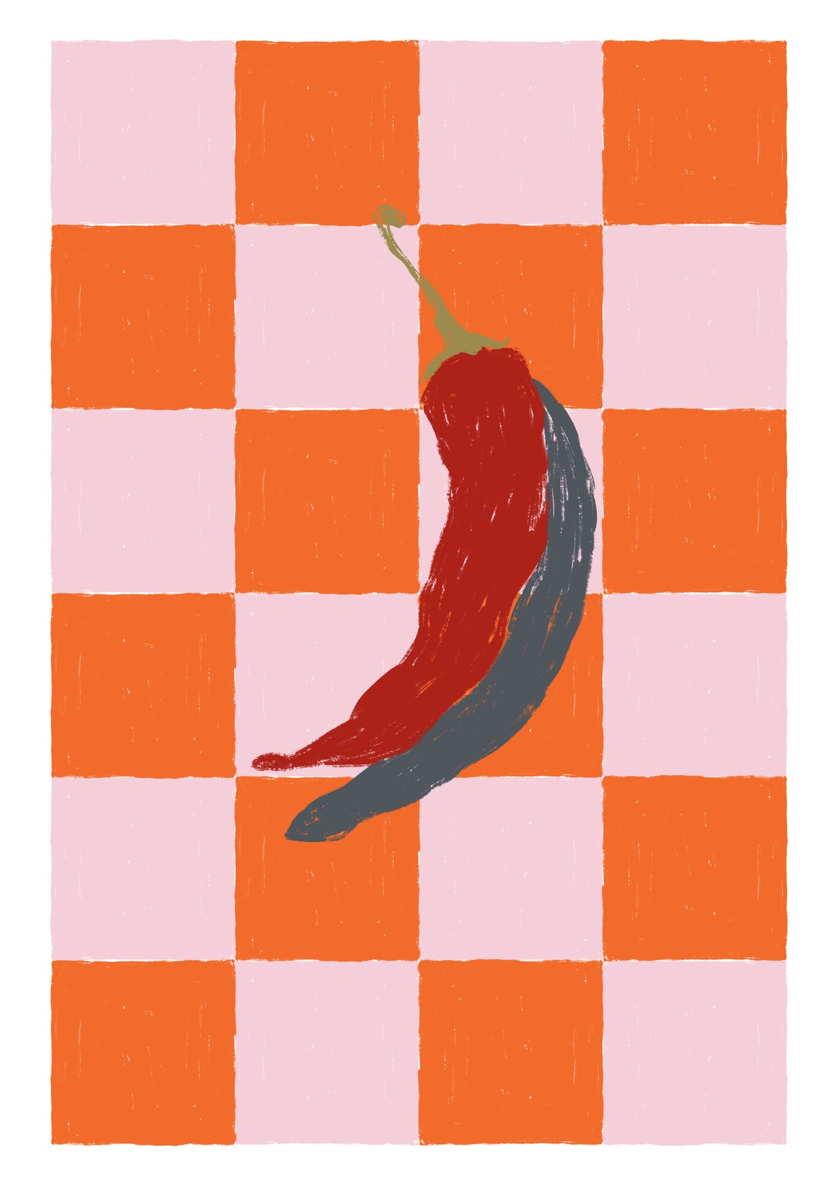 aluminium-print-chillie-print-by-ivy-green-illustrations