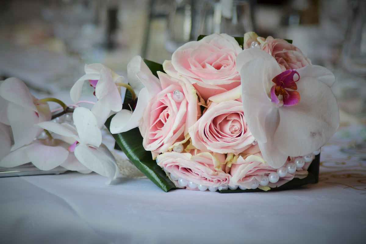 acrylic-print-wedding-bouquet