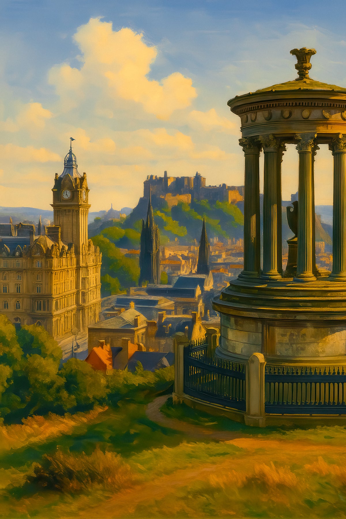 acrylic-print-edinburgh-city-view