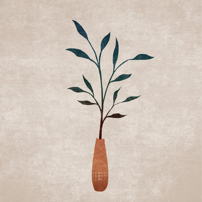 poster-print-minimal-leaf-vase