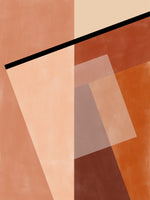 aluminium-print-geometric-shapes-and-warm-earth-tones