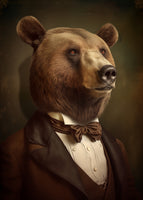 aluminium-print-bear-portrait