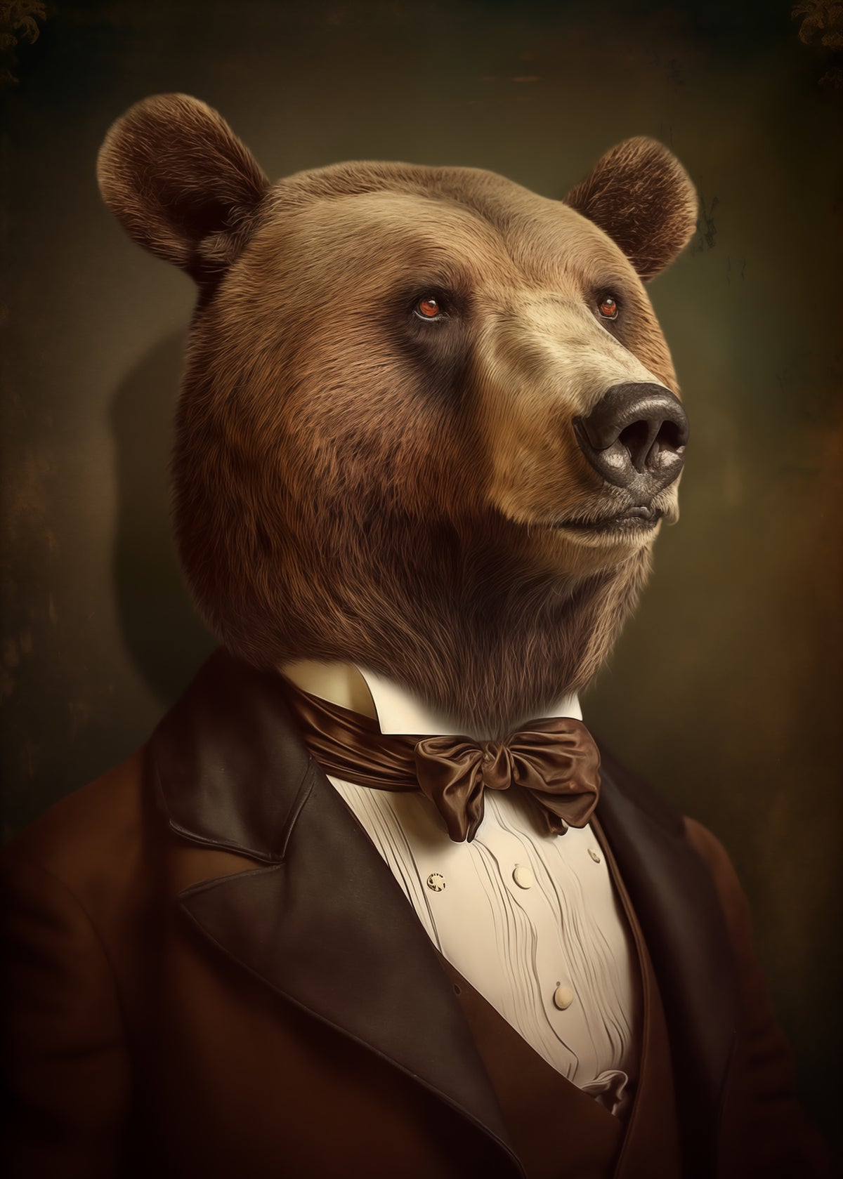 aluminium-print-bear-portrait