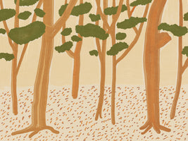 framedposter-print-brown-forest-a-landscape-painting