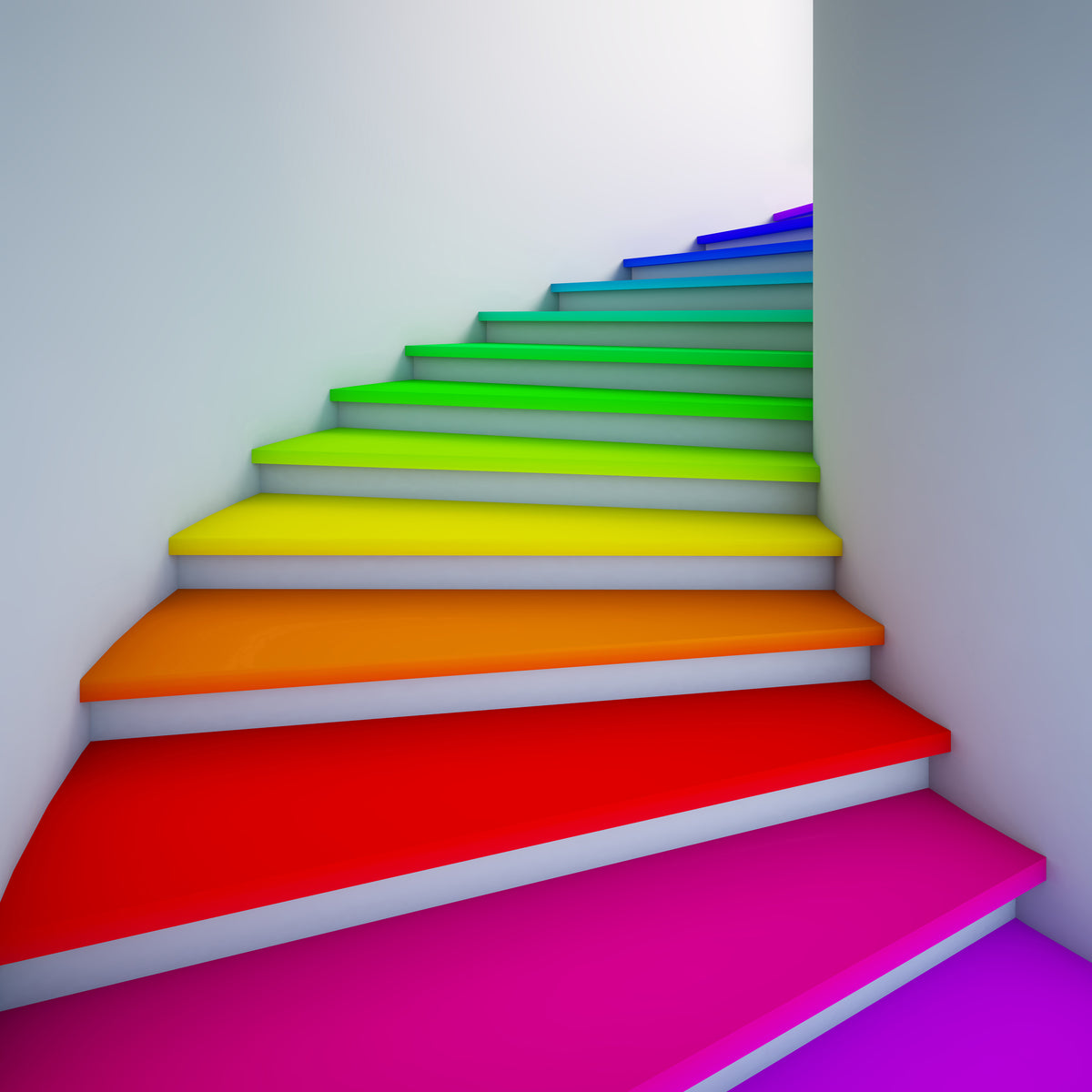 acrylic-print-colorful-stairs