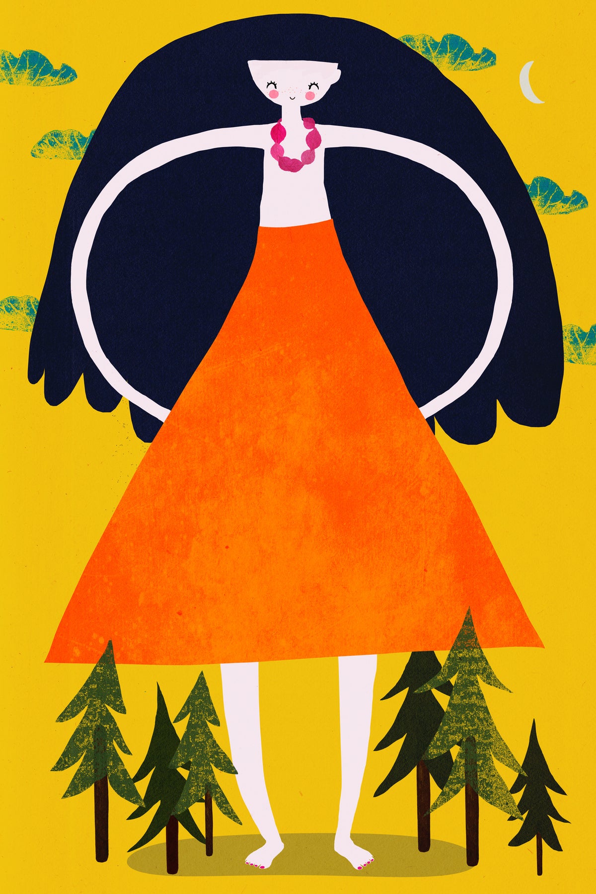 aluminium-print-giantess-in-the-woods
