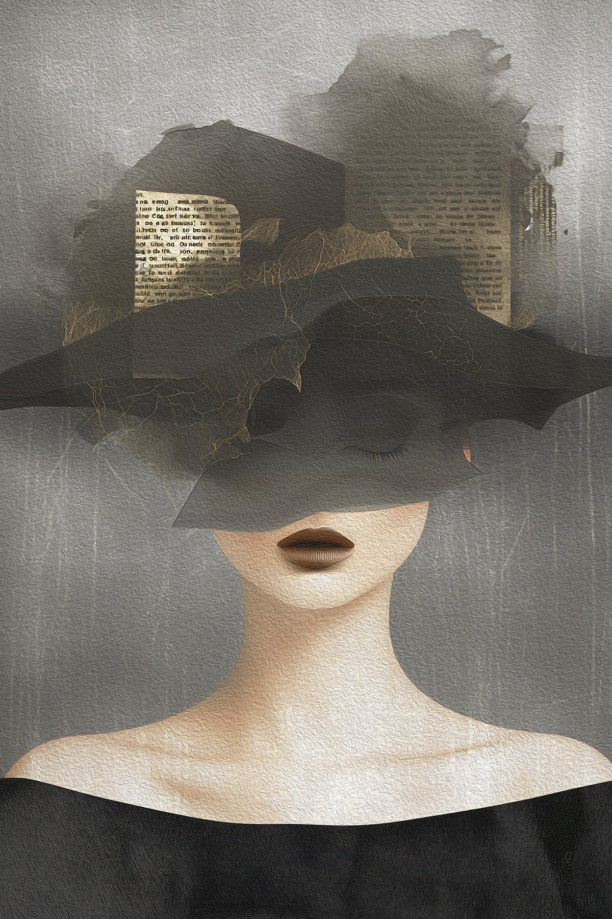 acrylic-print-lady-in-hat-no-2