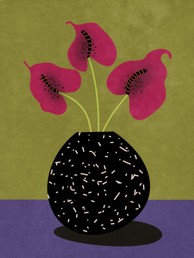 poster-print-nice-flowers-in-vase