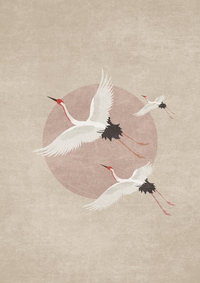 poster-print-cranes-in-flight-3