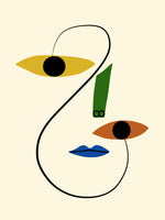 framedposter-print-line-face-art