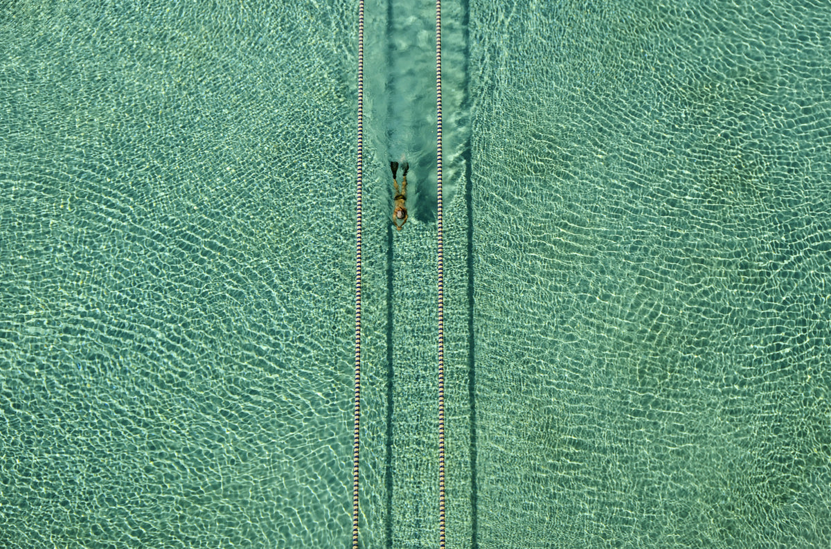 aluminium-print-swimmer