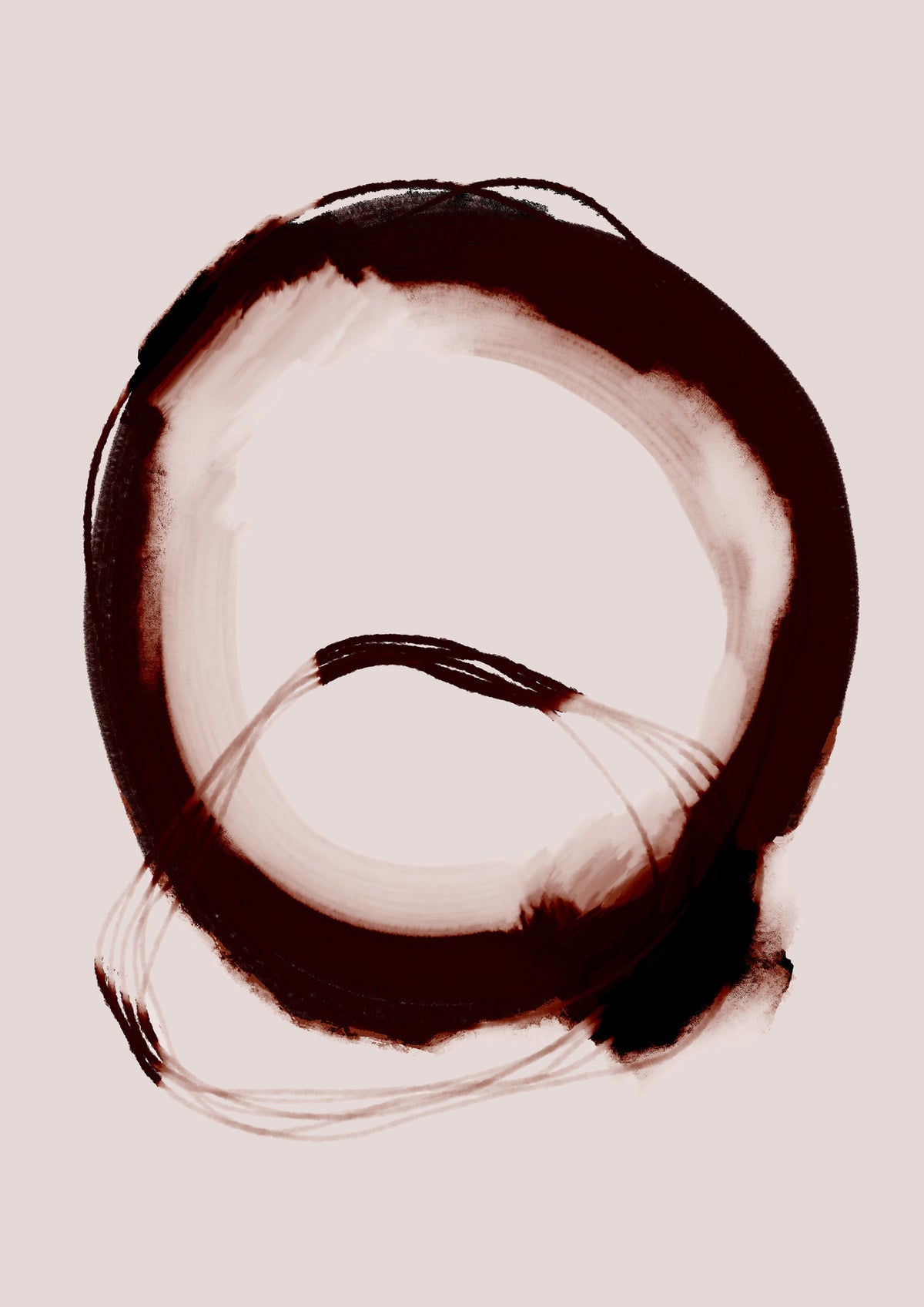 framedcanvas-print-crimson-circle